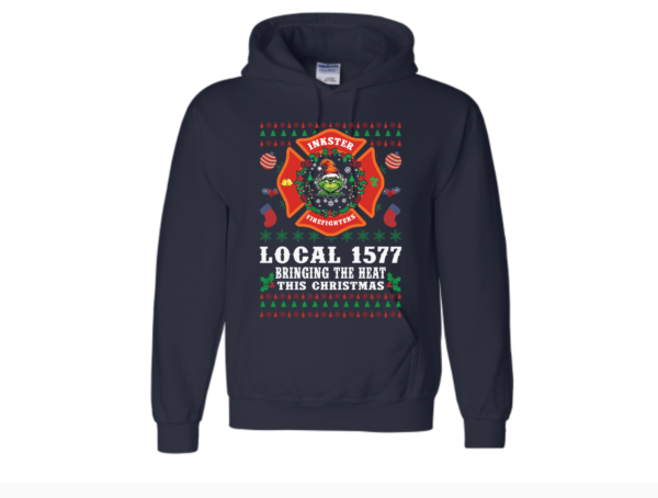 Local 1577 Christmas Hoodie