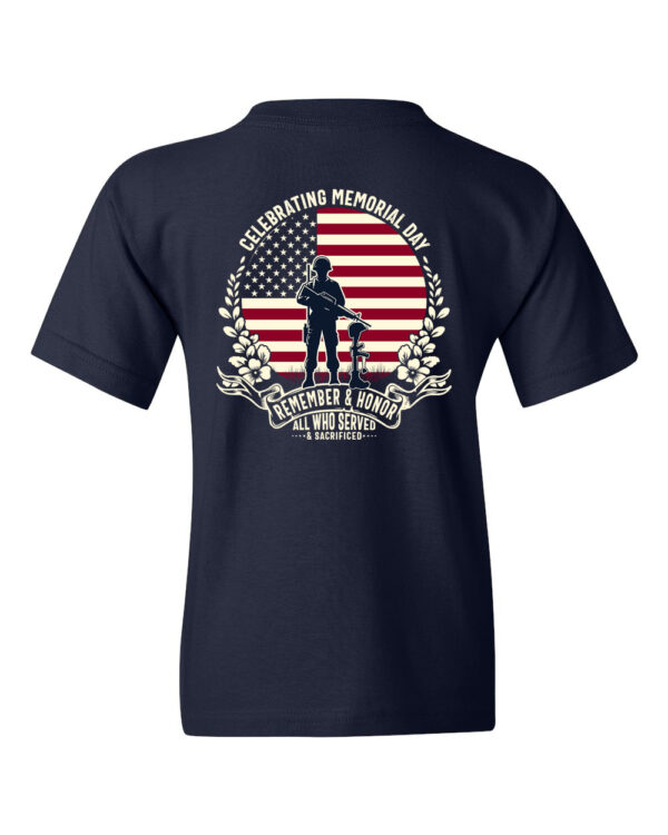 CELEBRATE MEMORIAL DAY YOUTH TSHIRT - Image 2