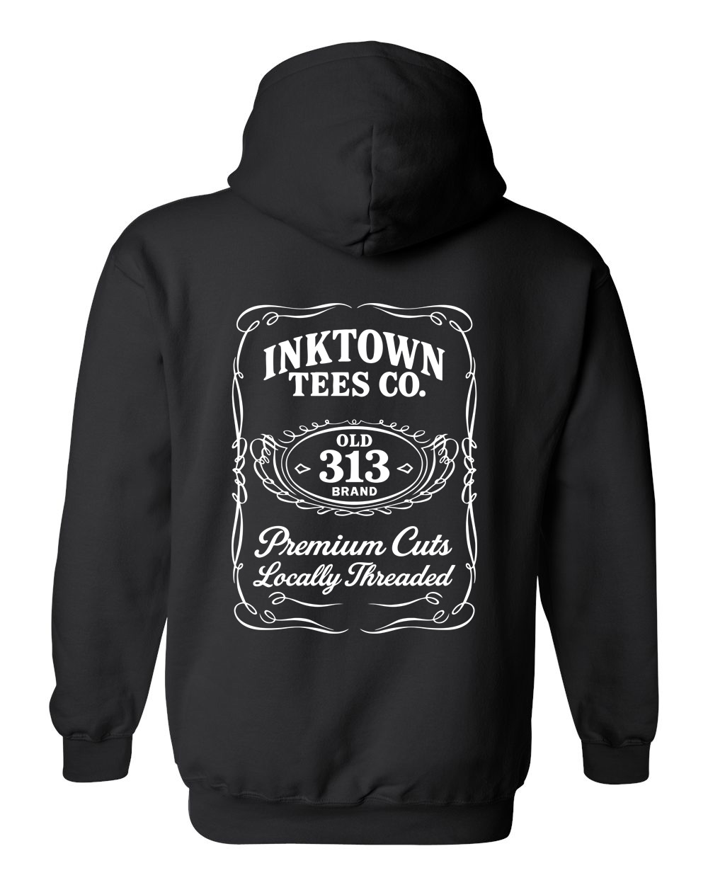 IT 313_BLACK HOODIE BACK