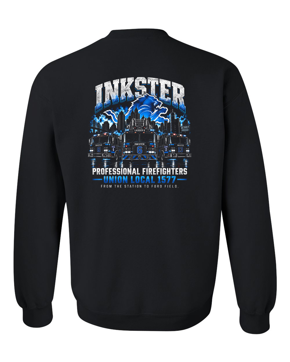 Inkster Firefighters Union Local 1577 Lions Shirts - Image 10
